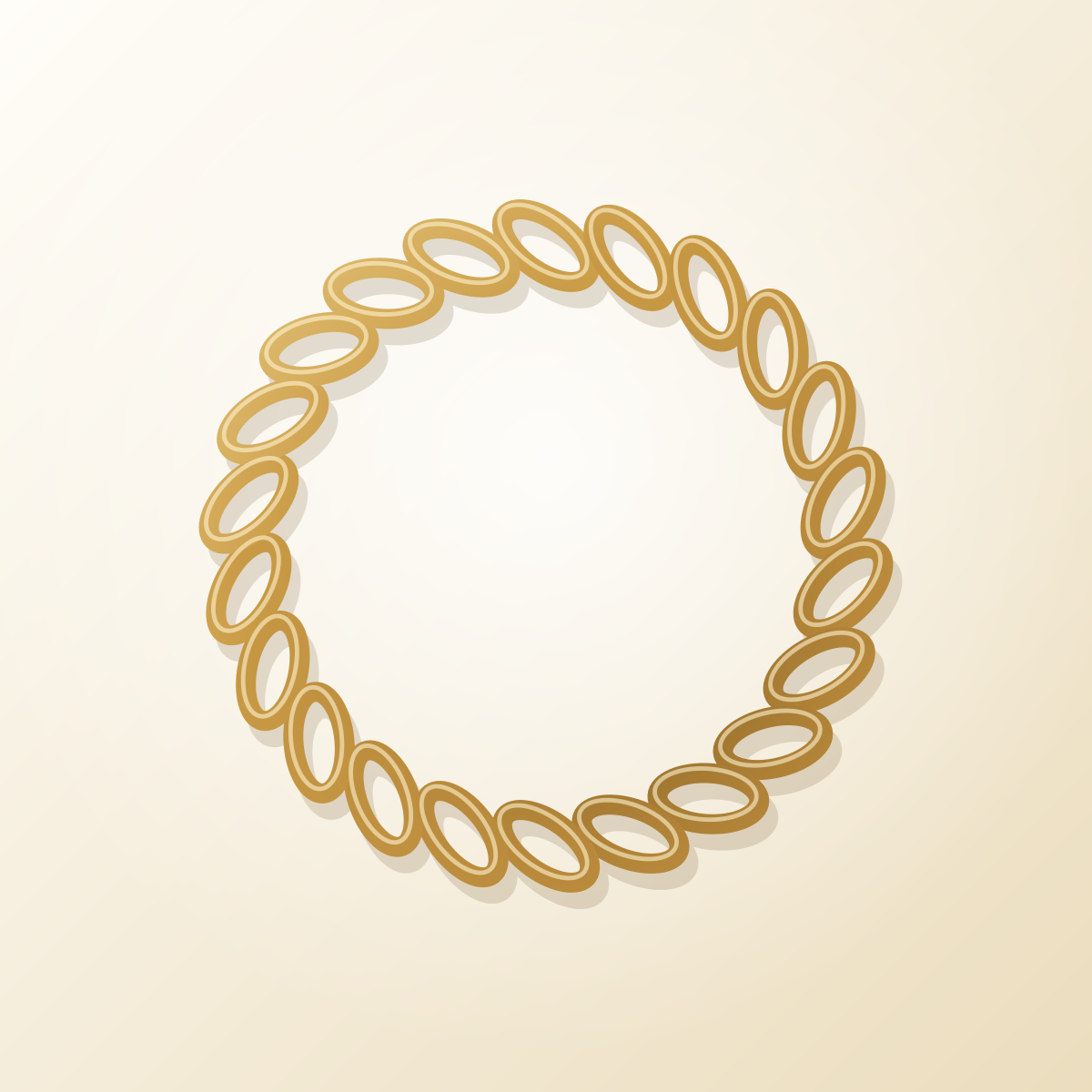 Pulseira Groumet Masculina 18k